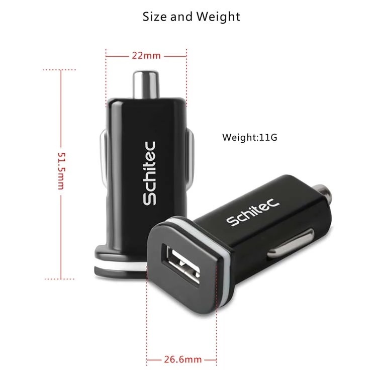 portable electric single port usb phone car charger .jpg