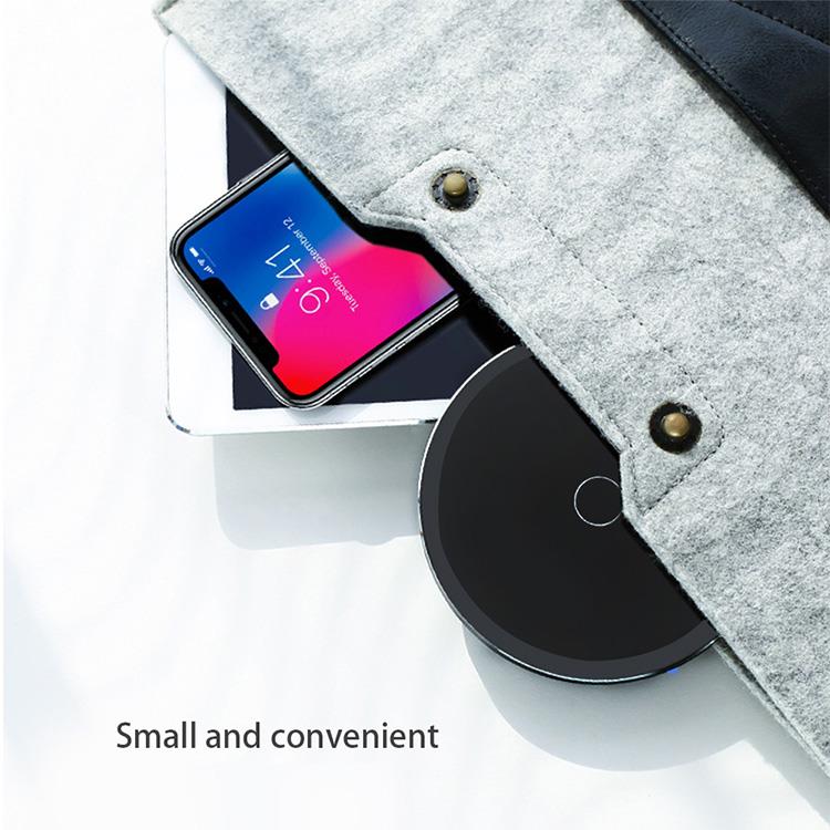 round shape wireless charger 10W round shape wireless charger 10W