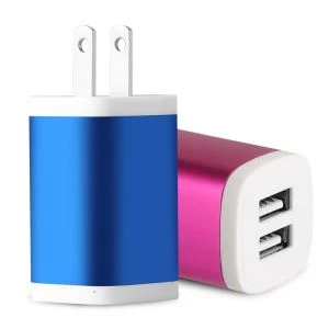 Telefon için Taşınabilir Çift Usb Duvar Şarj Cihazı