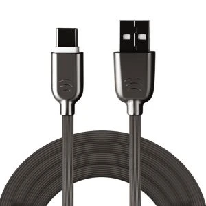 Çinko Metal Yumuşak TPE USB Tip C Veri Kablosu